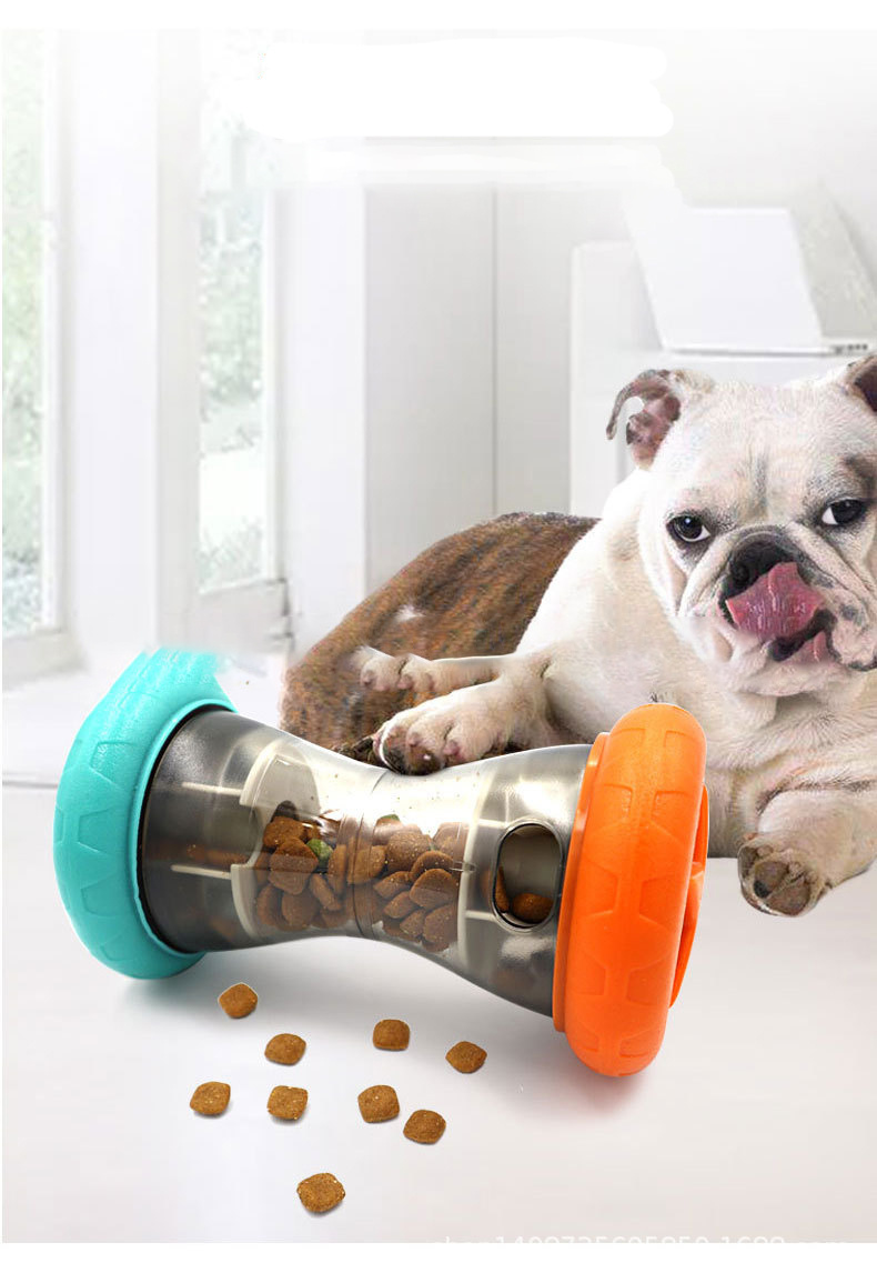 Pet Food Leakage Toy Dog Toy Leakage Ball Bite Resistant Slow Cat - Imagen 5