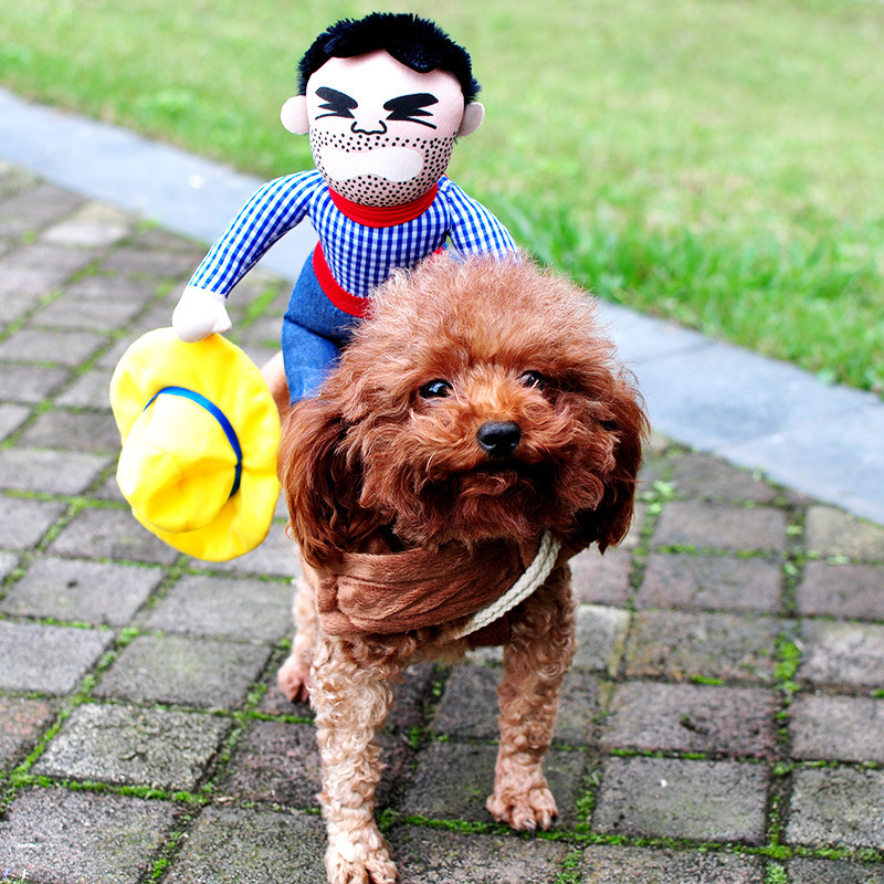 Halloween Pet Costume Pet Dog Funny Clothes Adjustable Dog Cosplay Costume Scary Costume Party Gatherings - Imagen 4