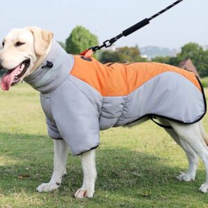 Abrigo de invierno impermeable para perros