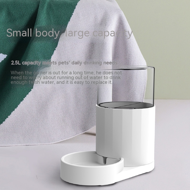 Fuente de agua para gatos con comedero automático para mascotas/ Cat Water Fountain Automatic Pet Feeder - Imagen 8