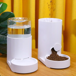 Fuente de agua para gatos con comedero automático para mascotas/ Cat Water Fountain Automatic Pet Feeder